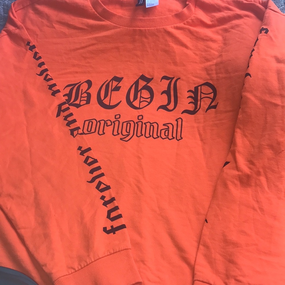 Orange 🍊 Sweatshirt
